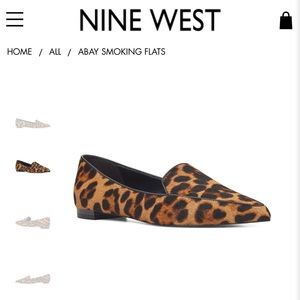 Nine West Abay smoking flats (leopard)